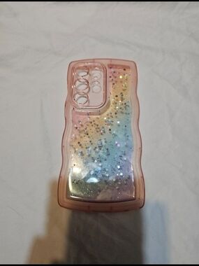 Rainbow Glitter Phone Case for Samsung Galaxy S23 Ultra